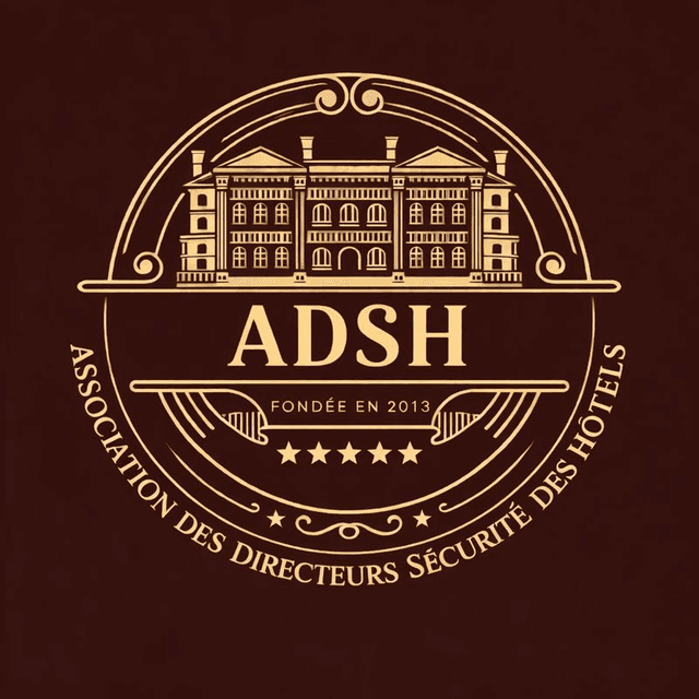 Logo ADSH - Association des Directeurs Sécurité d'Hôtels
